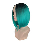 4 Colors Short Green Pink Grey Ombre Trendy Wigs For Women - lemailwigs