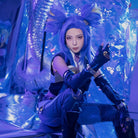 【48HR SHIP】 L-email Wig Valorant Neon Cosplay Costume