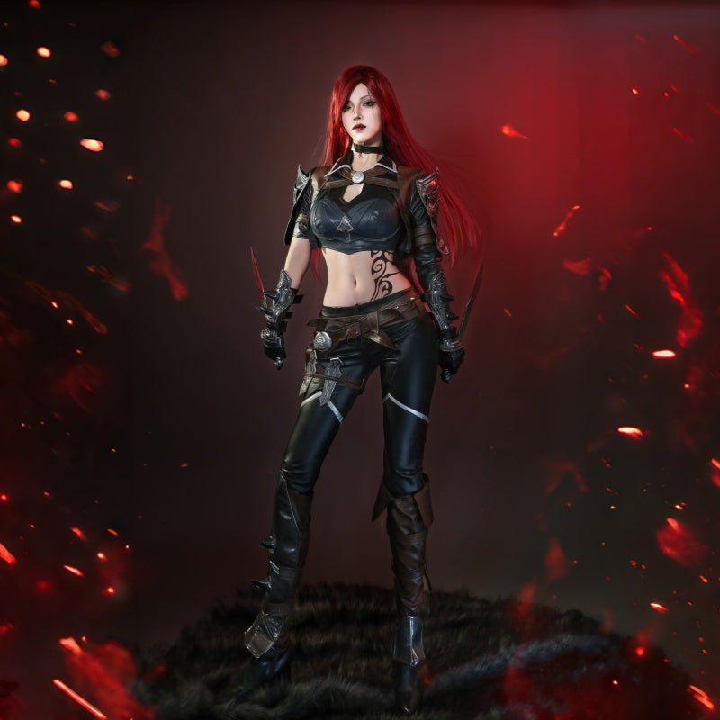 48HR_SHIP_L-email_Wig_LOL_League_Of_Legends_Katarina_The_Sinister_Blade_Halloween_Cosplay_Costume_Full_Set_2