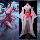 【48HR SHIP】L-email Wig League of Legends Sacred Sword Janna Cosplay Costume