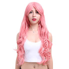 【48HR SHIP】 80cm Long Pink Curly Sweet Cosplay Hair Wigs - lemailwigs