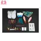 【48HR SHIP】 LOL League of Legends Aurora Christmas Cosplay Costume And Wig Kit - lemailwigs