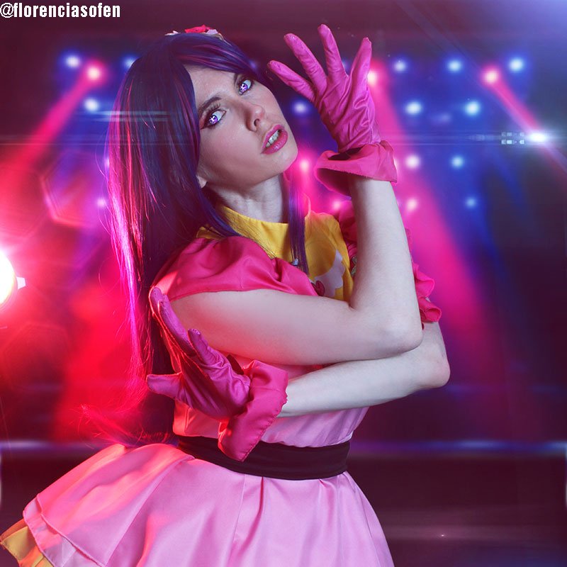 【48HR SHIP】 Oshi no Ko Hoshino Ai Purple Mixed Pink Cosplay Wig