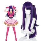 【48HR SHIP】 Oshi no Ko Hoshino Ai Purple Mixed Pink Cosplay Wig