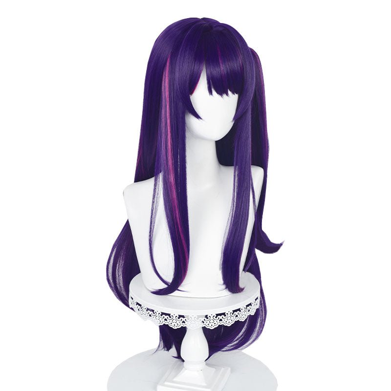 【48HR SHIP】 Oshi no Ko Hoshino Ai Purple Mixed Pink Cosplay Wig
