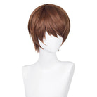 【48HR SHIP】Death Note Light Yagami Short Brown Halloween Cosplay Wig - lemailwigs