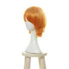 【48HR SHIP】Demon Slayer / Kimetsu no Yaiba Agatsuma Zenitsu Short Orange Gradient Men Cosplay Wigs - lemailwigs