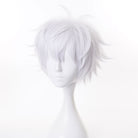 【48HR SHIP】Jujutsu Kaisen High School Satoru Gojo Short Grey Cosplay Wig - lemailwigs