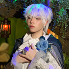 【48HR SHIP】Jujutsu Kaisen High School Satoru Gojo Short Grey Cosplay Wig - lemailwigs