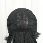 【48HR SHIP】L - email Wig Anime Movie Kpop Demon Hunter Zoey Short Black Hair Double Buns Stage Cosplay Wig Group Idol - lemailwigs