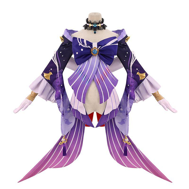 【48HR SHIP】L - email Wig Genshin Impact Sannomiya Kokomi Cosplay Costume - lemailwigs