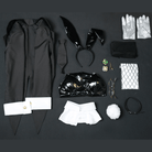 【48HR SHIP】L - email Wig Goddess of Victory: Nikke Ade: Agent Bunny Bobysuit Cosplay Costume - lemailwigs