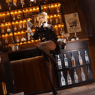 【48HR SHIP】L - email Wig Goddess of Victory: Nikke Ade: Agent Bunny Bobysuit Cosplay Costume - lemailwigs