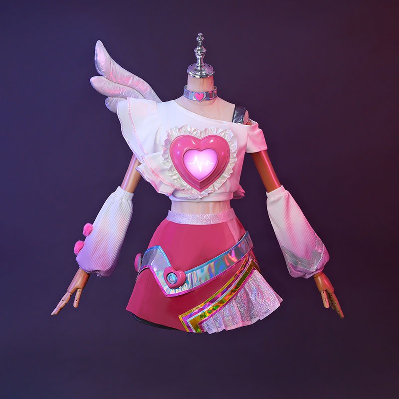 【48HR SHIP】L - email Wig League Of Legends LOL Lovestruck Lux Cosplay Costume - lemailwigs