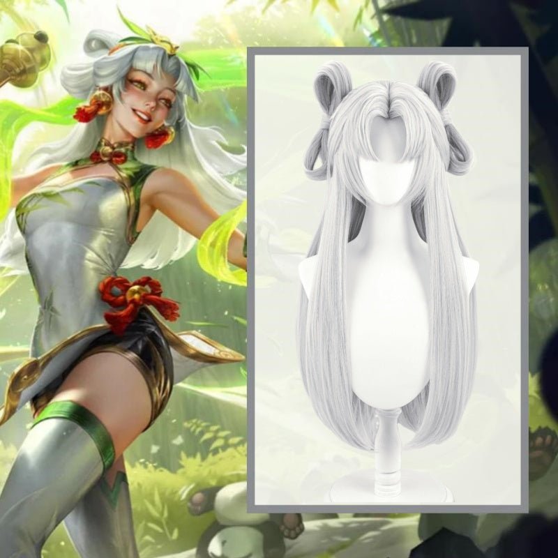 【48HR SHIP】L - email Wig League of Legends Panda Pal Lux Cosplay Wig - lemailwigs