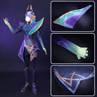 【48HR SHIP】L - email Wig LOL Prestige Empyrean Kayle Cosplay Costume - lemailwigs