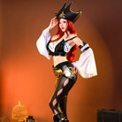 【48HR SHIP】Lemail Wig LOL Miss Fortune Cosplay Costume - lemailwigs