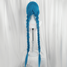 【48HR SHIP】Lemailwig LOL Jinx 130cm Long Blue Color Straight Cosplay Wig - lemailwigs