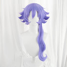 【48HR SHIP】LOL Battle Bat Xayah Purple Cosplay Wig - lemailwigs