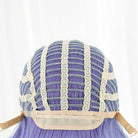 【48HR SHIP】LOL Battle Bat Xayah Purple Cosplay Wig - lemailwigs