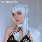【48HR SHIP】Nier Automata RepliCant Kaine Silver Gray Braid Cosplay Wig - lemailwigs