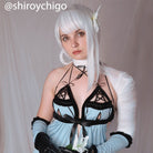 【48HR SHIP】Nier Automata RepliCant Kaine Silver Gray Braid Cosplay Wig - lemailwigs