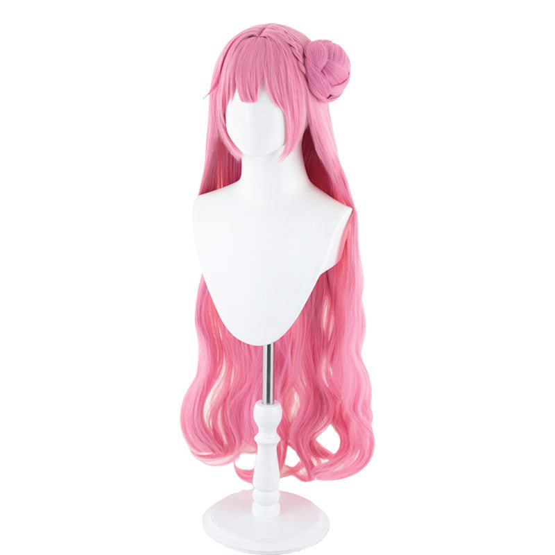 【48HR SHIP】Nikke The Goddess Of Victory Dorothy Pink Curly Cosplay Wig - lemailwigs
