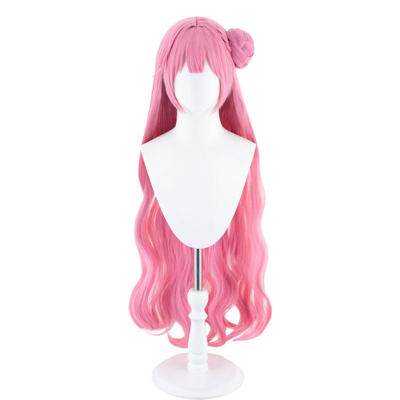 【48HR SHIP】Nikke The Goddess Of Victory Dorothy Pink Curly Cosplay Wig - lemailwigs