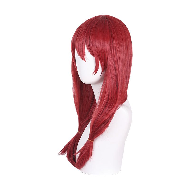 50cm Kakegurui Sado Mikura Red Cosplay Wigs - lemailwigs