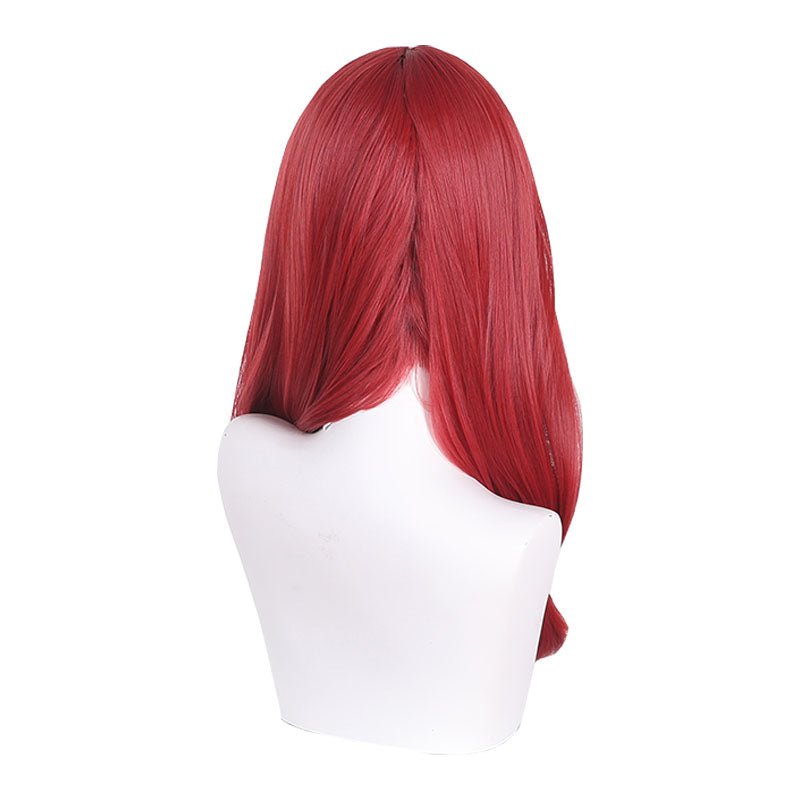50cm Kakegurui Sado Mikura Red Cosplay Wigs - lemailwigs