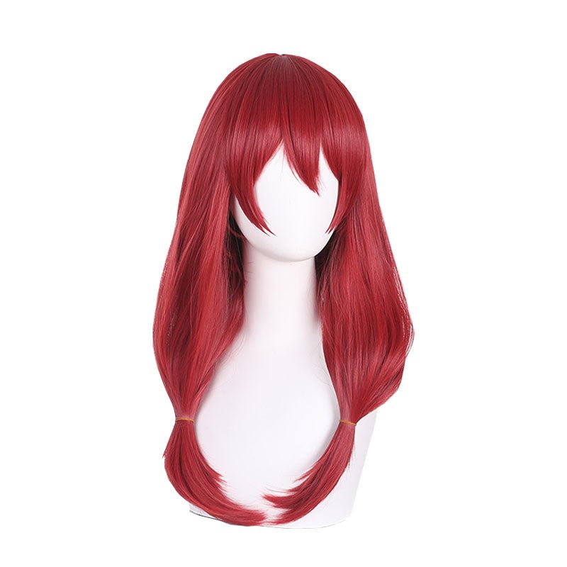 50cm Kakegurui Sado Mikura Red Cosplay Wigs - lemailwigs