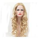 60cm Long Blonde Women Hair Curly Sweet Fashion Cosplay Wigs - lemailwigs