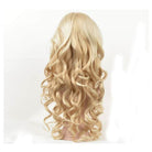 60cm Long Blonde Women Hair Curly Sweet Fashion Cosplay Wigs - lemailwigs