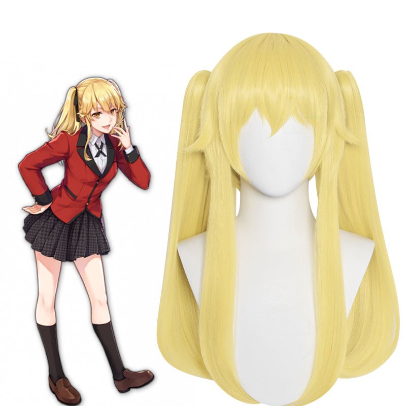65cm Kakegurui Meari Saotome Cosplay Wigs - lemailwigs