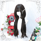 70cm Long Straight Brown jellyfishes Lolita Cosplay Wig - lemailwigs