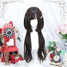 70cm Long Straight Brown jellyfishes Lolita Cosplay Wig - lemailwigs