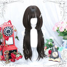 70cm Long Straight Brown jellyfishes Lolita Cosplay Wig - lemailwigs