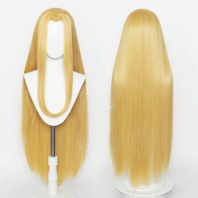 8 Colors 100CM Long Straight Middle Parted Cosplay Wig - B - lemailwigs