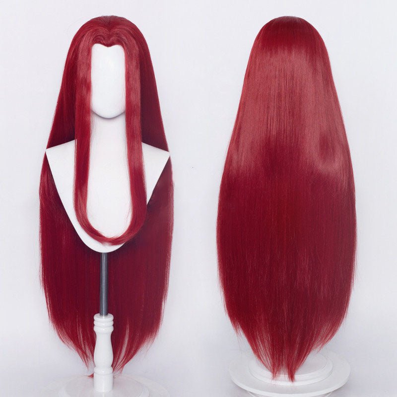 8 Colors 100CM Long Straight Middle Parted Cosplay Wig - F - lemailwigs
