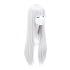80cm Grey Secret Base Honma Meiko Long Cosplay Wigs - lemailwigs
