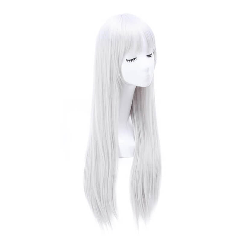 80cm Grey Secret Base Honma Meiko Long Cosplay Wigs - lemailwigs
