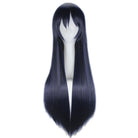 80cm Long Love Live! Sonoda Umi Dark Blue Gray Cosplay Wigs - lemailwigs