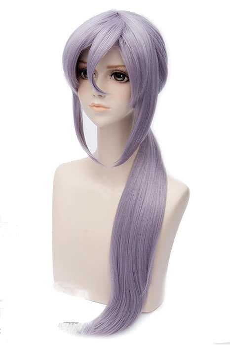 80cm Long Seraph Of The End Ferid Bathory Grey Cosplay wigs - lemailwigs
