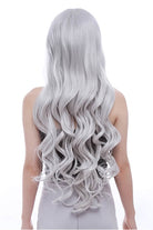 80cm Long Silver Curly Sweet Women Fashion Hair Wigs CW201C - lemailwigs