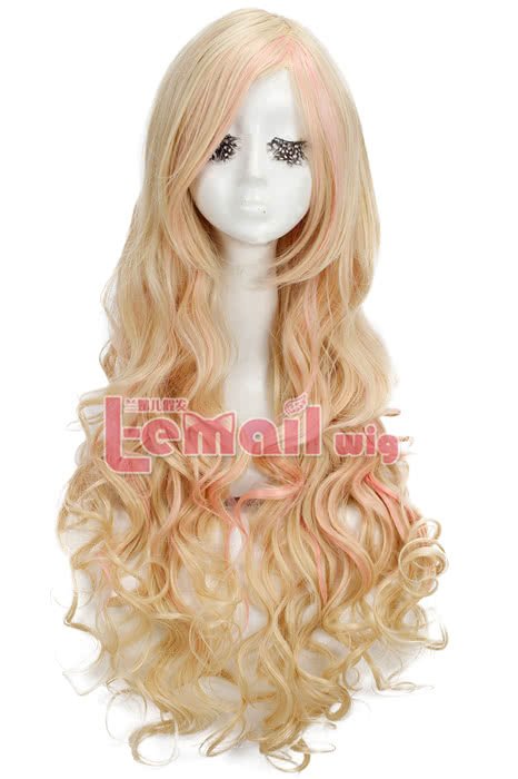 80cm Long Wave Macross F Sheryl Nome Cosplay Wigs - lemailwigs