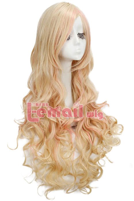 80cm Long Wave Macross F Sheryl Nome Cosplay Wigs - lemailwigs