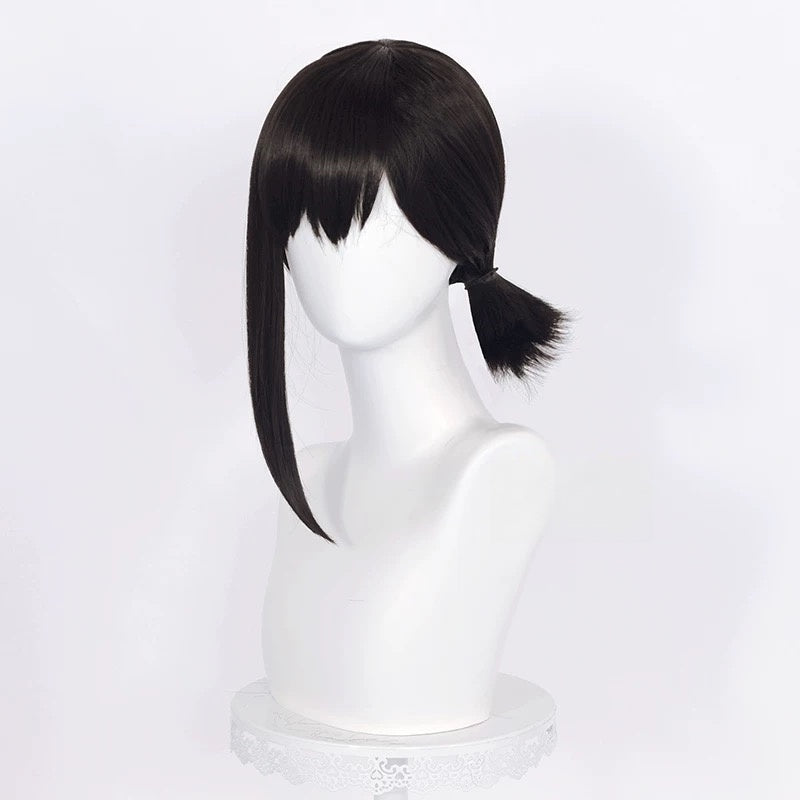 Chainsaw_Man_Kobeni_Higashiyama_Short_Black_Ponytail_Cosplay_Wigs_2