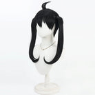 FireForceKotatsuTamakiLongStraightPonytailBlackCosplayWigs_3