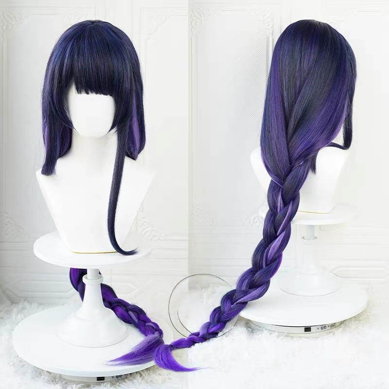GenshinImpactBaalDarkPurpleLongBraidCosplayWigs-A_1