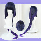 GenshinImpactBaalDarkPurpleLongBraidCosplayWigs-A_2